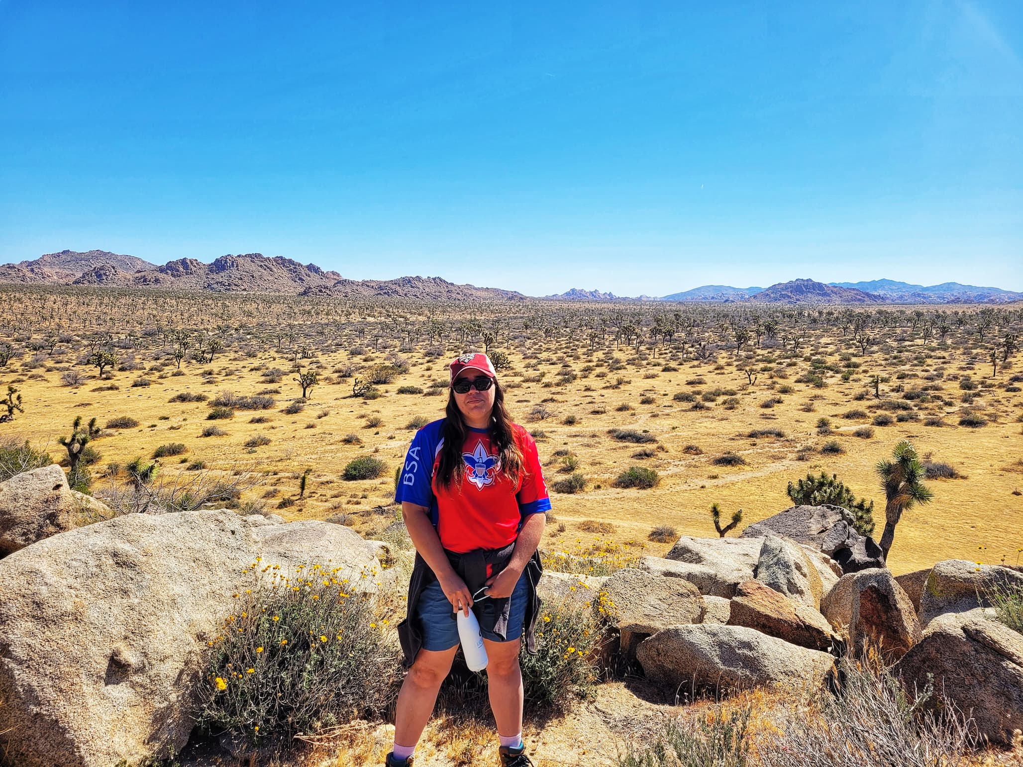 photo of jen in joshua tree national park