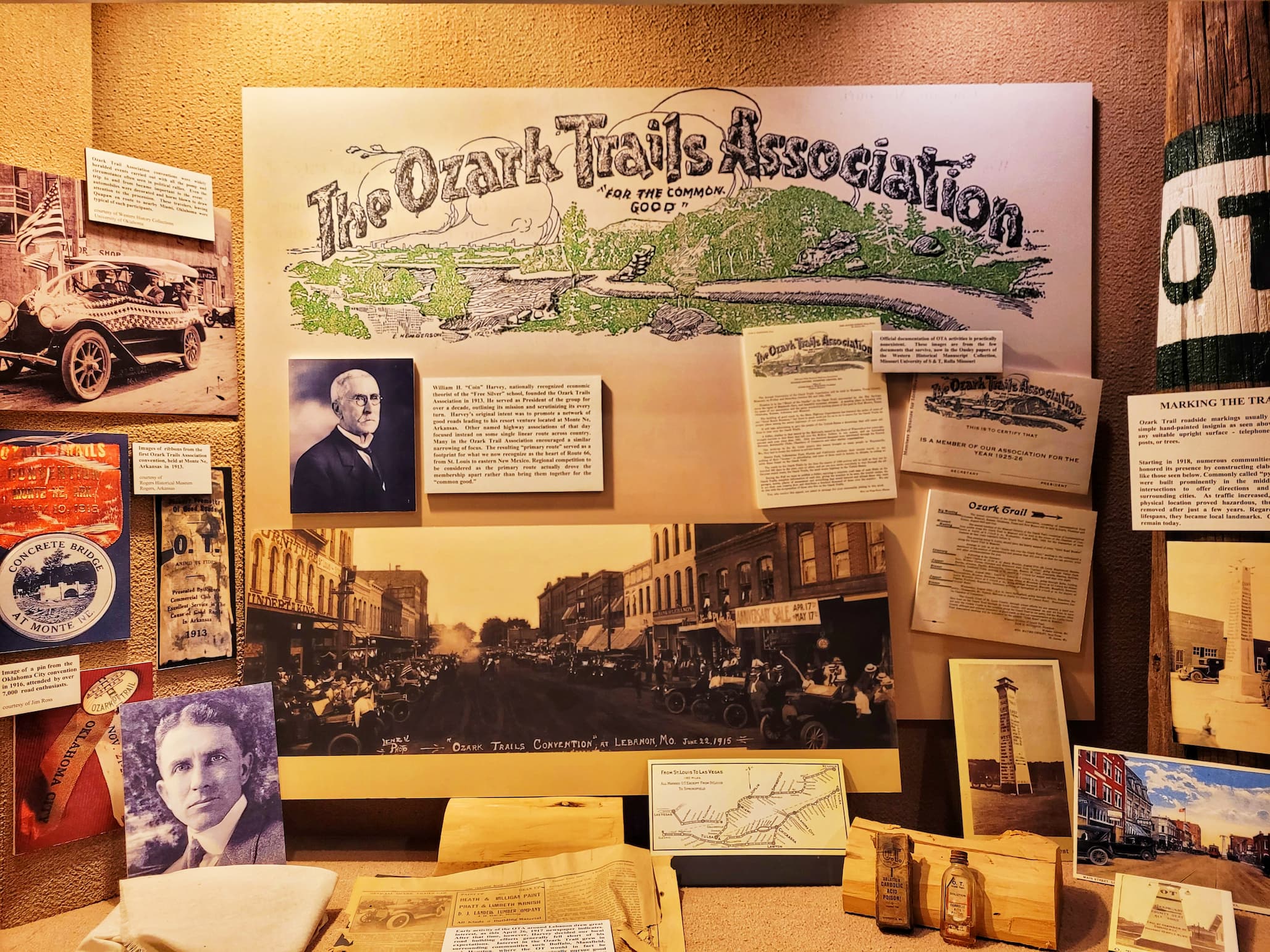photo of ozark trails association exhibit