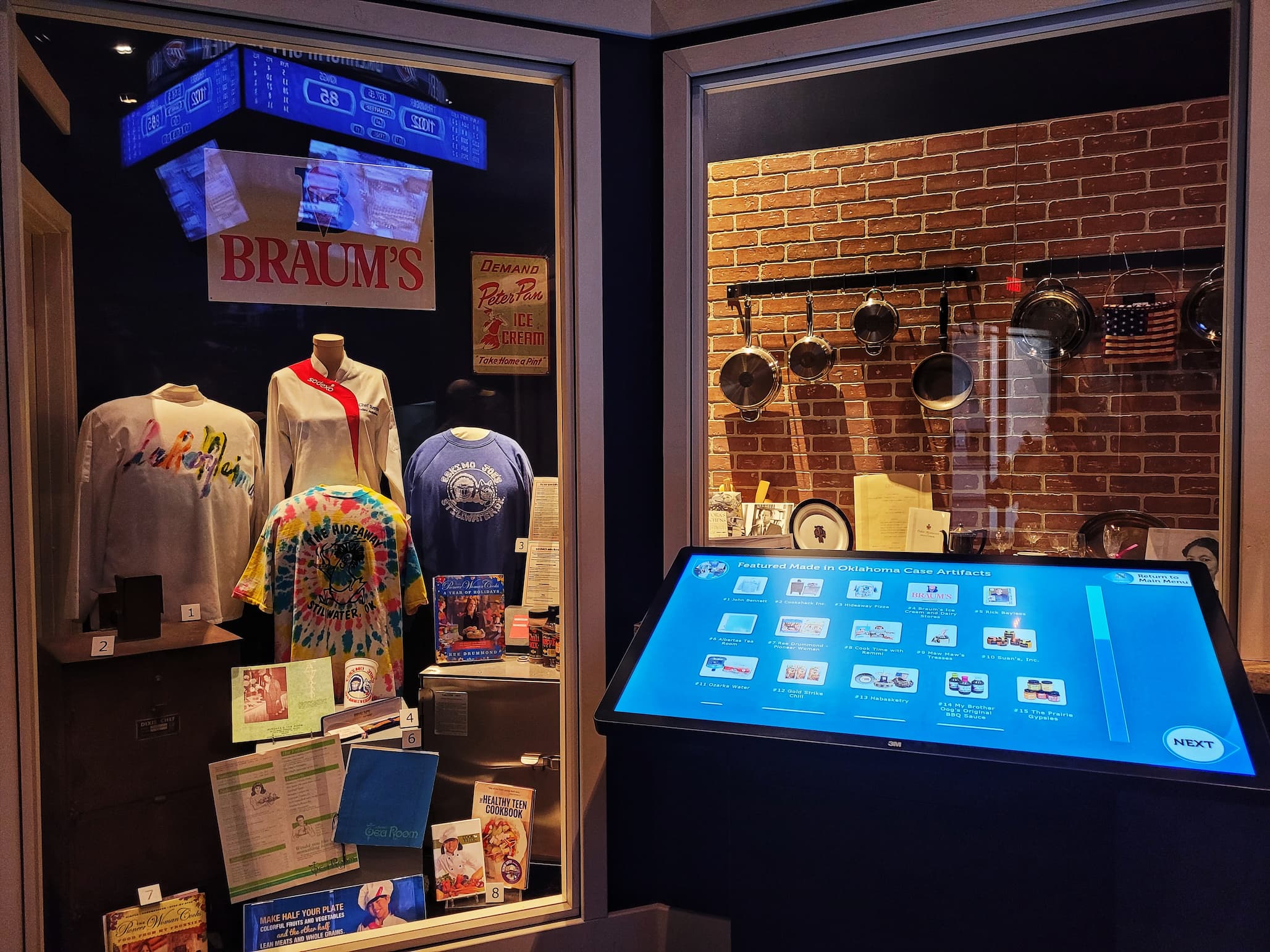 photo of made in oklahoma exhibit at oklahoma history center