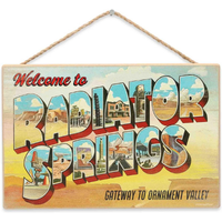 radiator springs sign