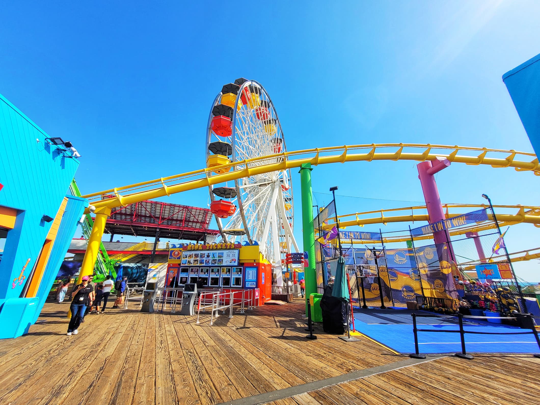 photo of santa monica pier