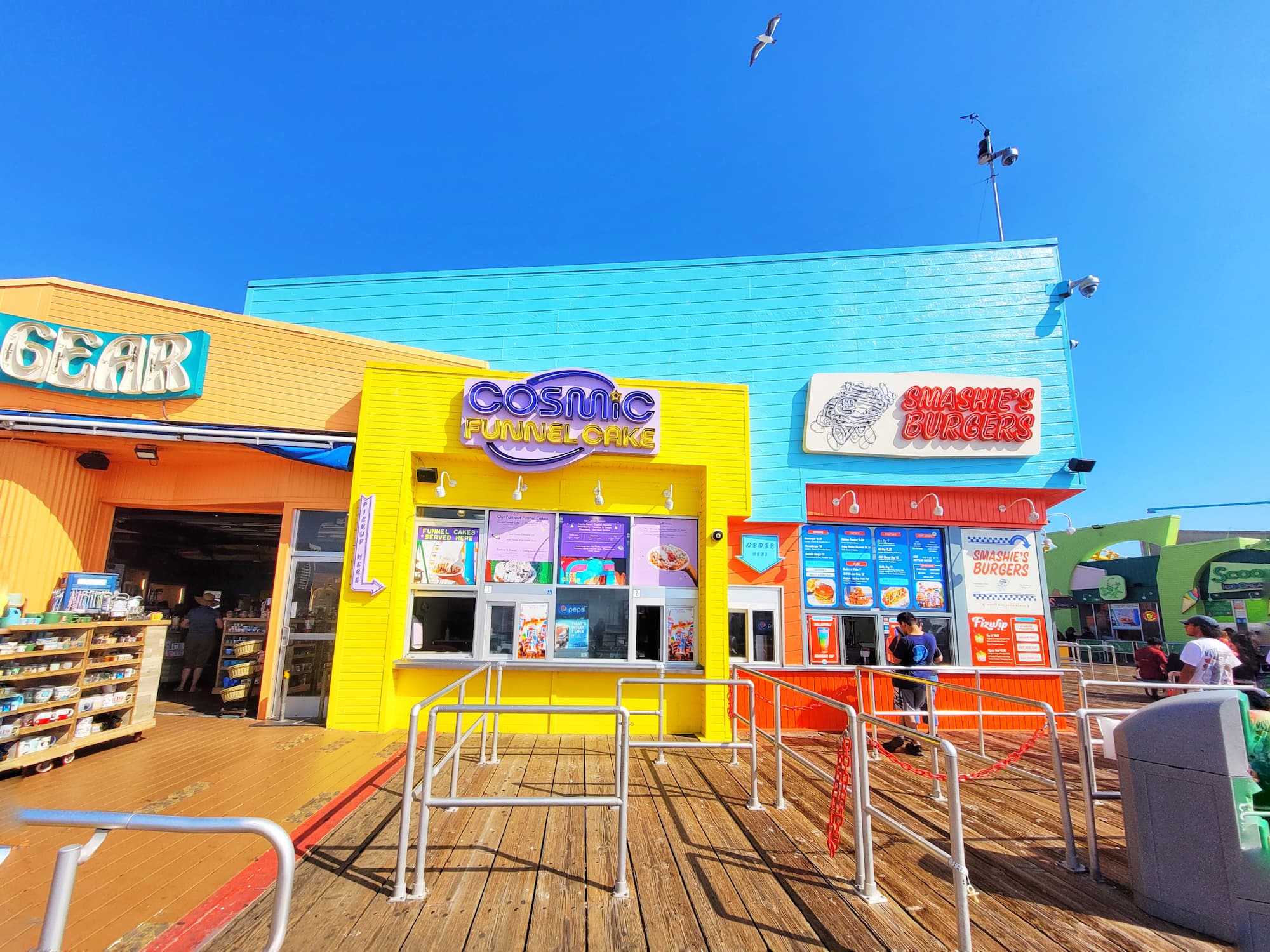 photo of santa monica pier