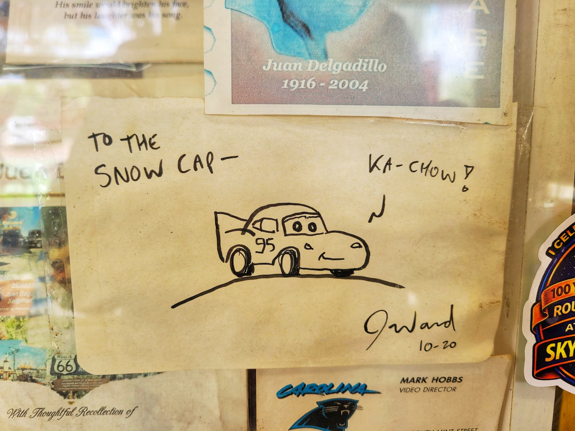 photo of cars drawing from j ward