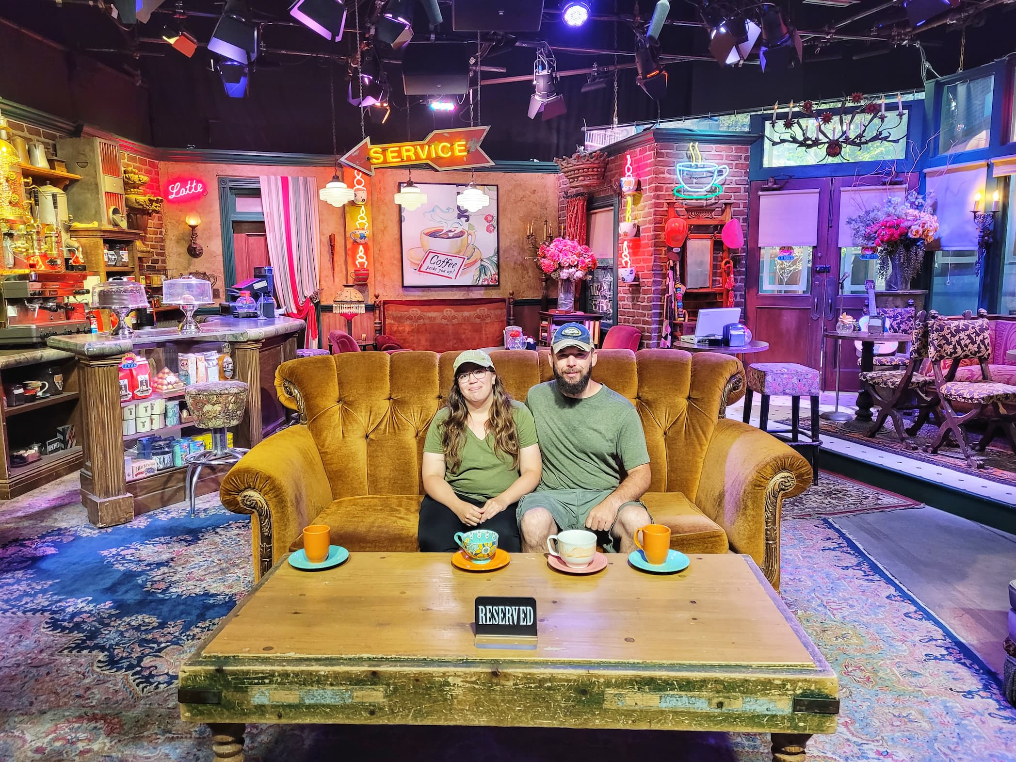 photo of with central perk set