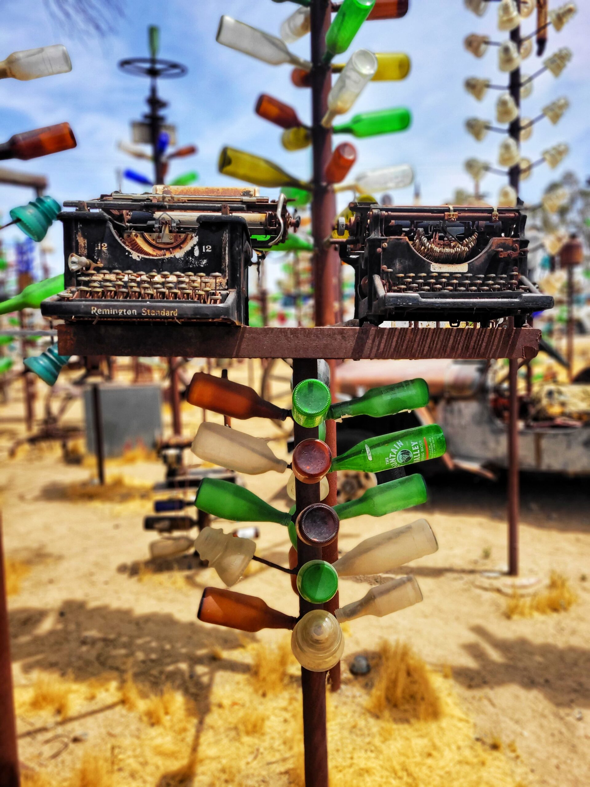 photo of elmer's bottle tree ranch