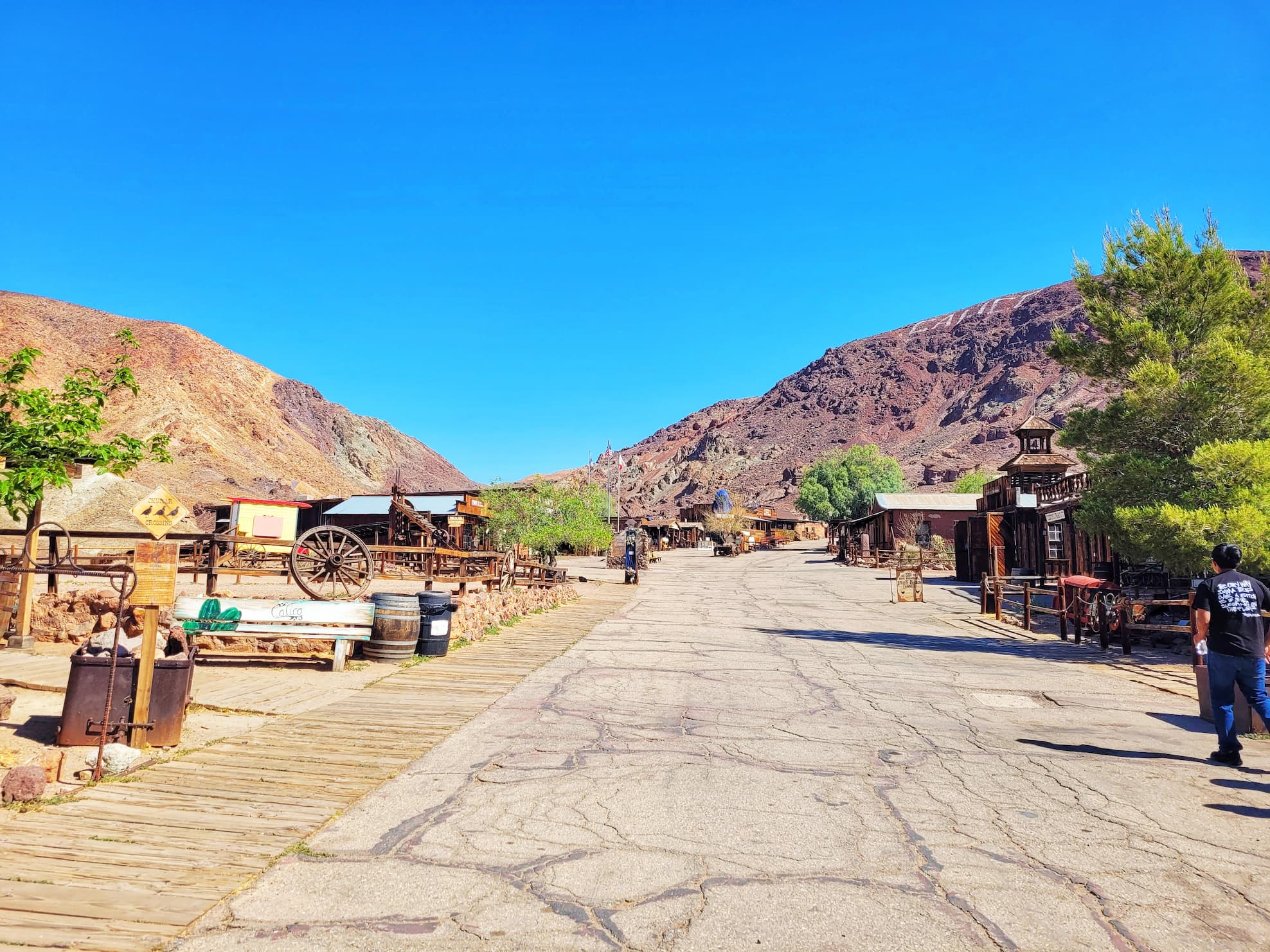 photo of calico ghost town