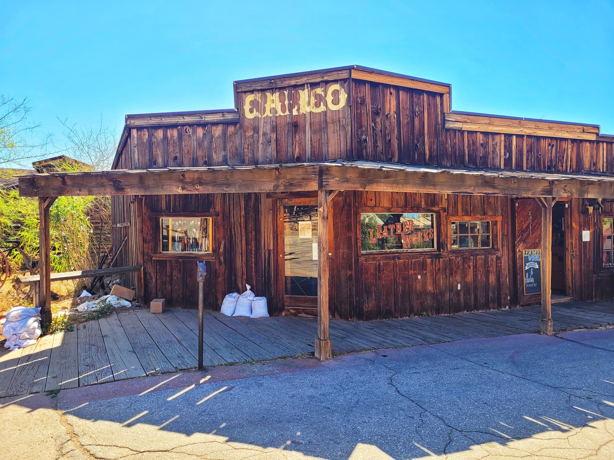 photo of calico ghost town