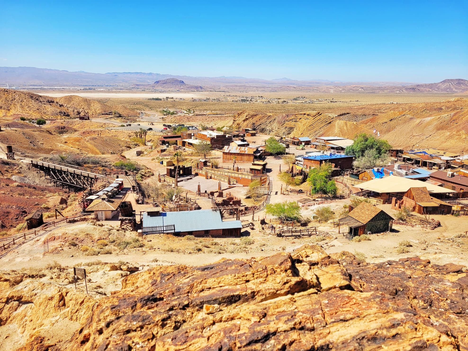 photo of calico ghost town