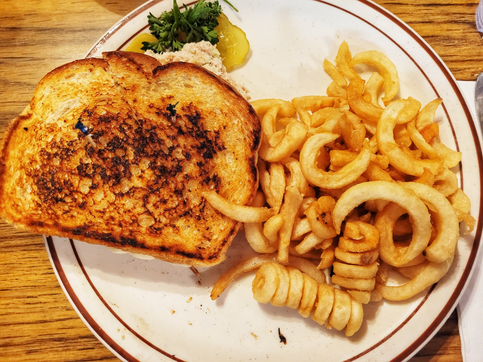 photo of peggy sue's 50's diner tuna melt