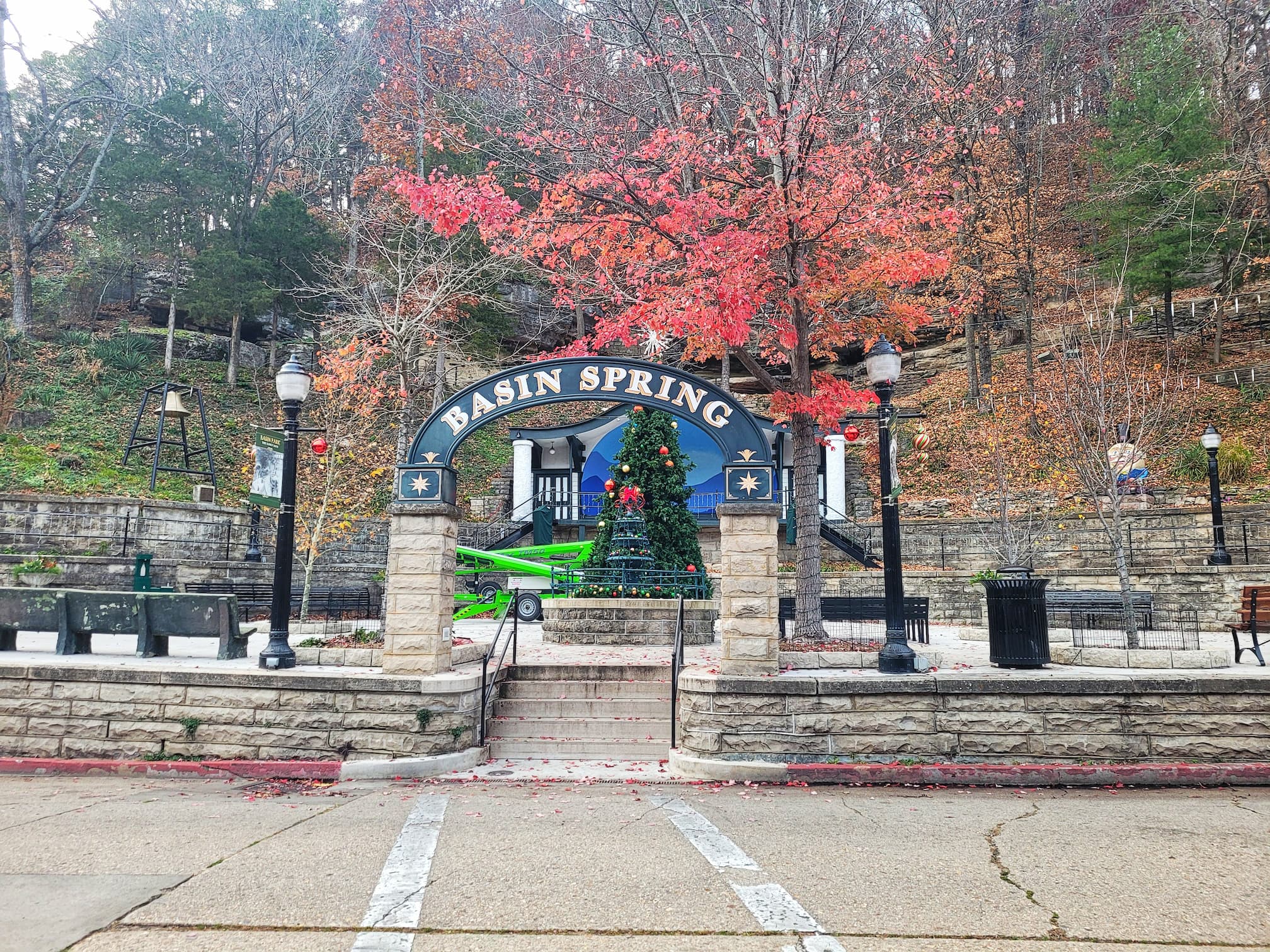 photo of basin spring park in eureka springs