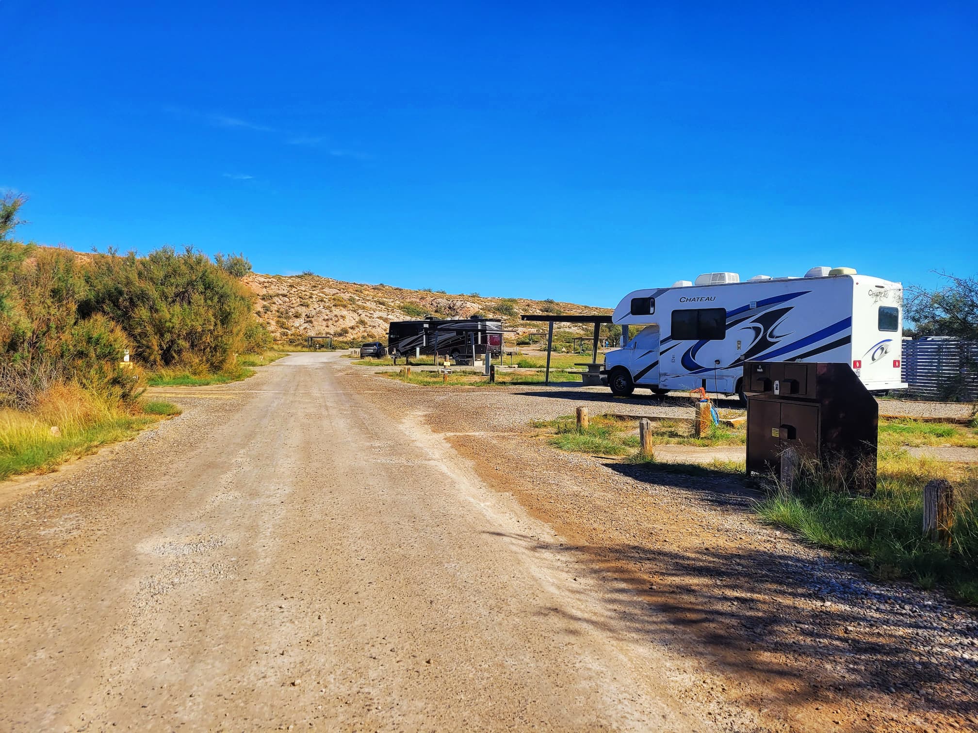 photo of bottomless lakes state park lea lake campground