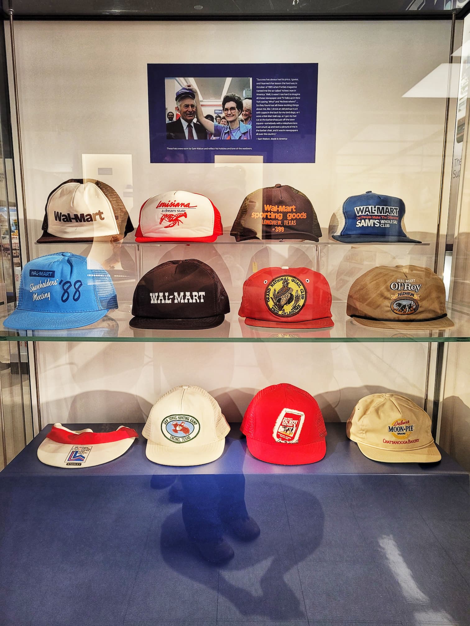 photo of walmart hats